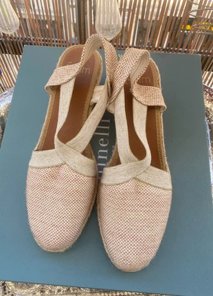 Espadrilles à talons compensées Eram - Neuve, brand: éram, condizioni: Nuovo con cartellino, taglia: 39, €39.00, €41.65 include la Protezione acquisti