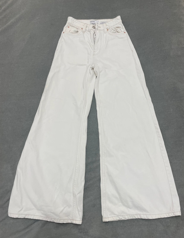 jeans bianchi super wide leg 1