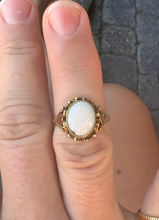 Vintage unieke ring opaal, estado: Muito bom, tamanho: 16,5 mm Ø / 12, €300.00, €315.70 inclui Proteção do Comprador