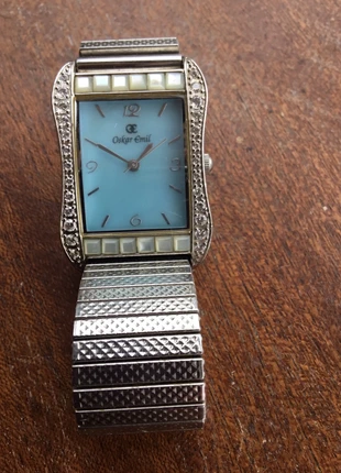 Oskar Emil Quartz Wristwatch, ladies, working well., marque: Oskar-emil, état: Très bon état, taille: Jusqu'à 30 mm, 8,00 €, 9,10 € Protection acheteurs incluse