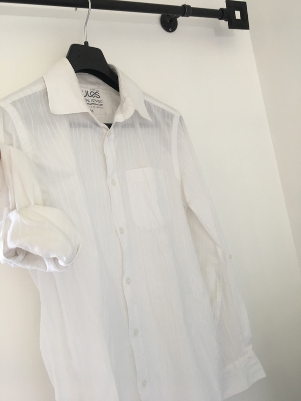 Chemise Jules taille M blanche  2