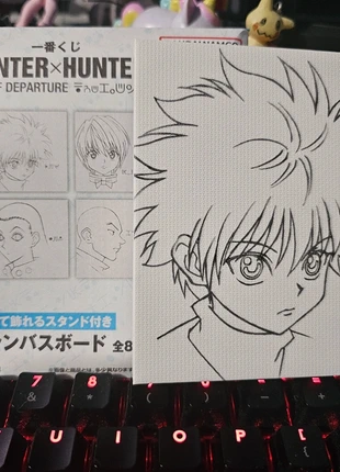 Hunter hunter Killua canvas kuji prize, brand: Bandai, condition: Very good, £8.00, £9.10 includes Buyer Protection