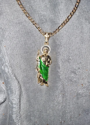 10k Gold plated jesus chain, brand: 10k, condition: New with tags, £12.00, £13.30 includes Buyer Protection