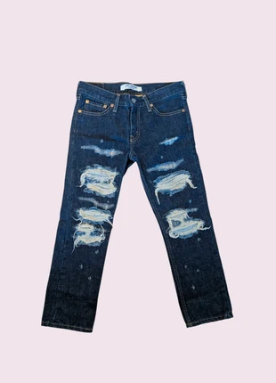 Jean Comme de Garçons Junya Watanabe déchiré bleu indigo taille XS, marque: Comme des Garçons, état: Très bon état, taille: XS, 95,00 €, 100,45 € Protection acheteurs incluse