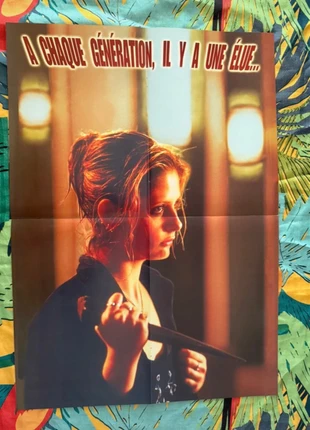 Poster Buffy contre les vampires, merk: buffy the vampire slayer, staat: Nieuw zonder prijskaartje, € 10,00, € 11,20 inclusief Kopersbescherming