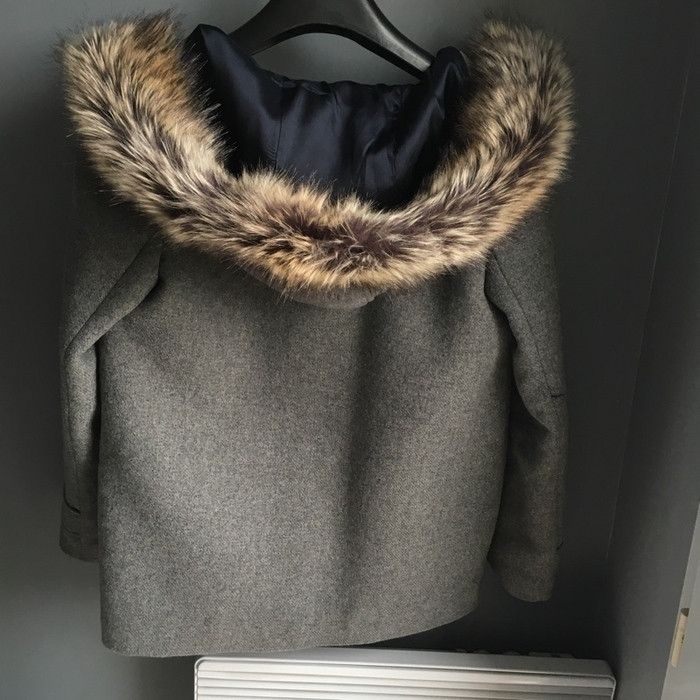Manteau gris Zara 2