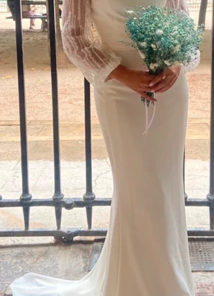 Robe de mariée, merk: d&p dress, staat: Heel goed, maat: S / 36 / 8, € 120,00, € 126,70 inclusief Kopersbescherming