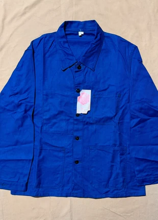 Veste bleu de travail ancienne 60’s/70’s, marque: Vintage, état: Très bon état, taille: L, 60,00 €, 63,70 € Protection acheteurs incluse
