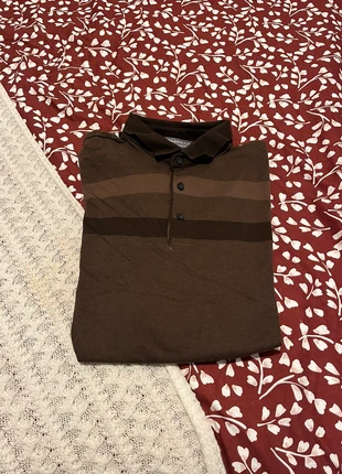 Pull marron avec col chemise ollygan pour homme en taille L, merk: Olly Gan, staat: Heel goed, maat: L, € 8,00, € 9,10 inclusief Kopersbescherming