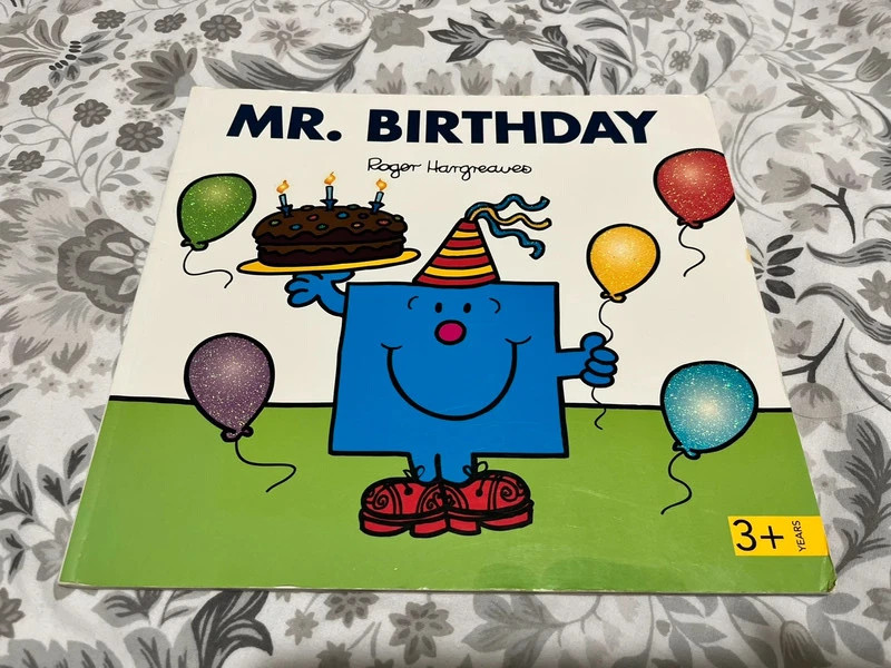 Mr. Birthday Mr Men book M&S book by Roger Hargreaves - Vinted