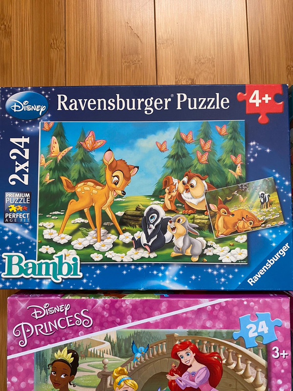 Lot de 5 puzzles enfant 4 ans Disney