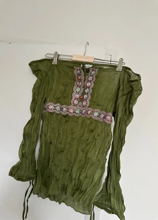 Blouse épaule dénudée S/M, merk: Good Look, staat: Nieuw met prijskaartje, maat: S / 36 / 8, € 7,00, € 8,05 inclusief Kopersbescherming
