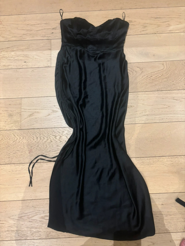 Robe satin zara 3