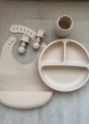 Ensemble repas bébé, marque: panda ear, état: Neuf sans étiquette, 15,00 €, 16,45 € Protection acheteurs incluse