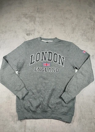 Sweat/ Pull crewneck vintage London/ Londre gris broderie M Homme, brand: Vintage Dressing, condition: Very good, size: M, €10.00, €11.20 includes Buyer Protection Pro