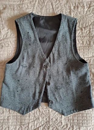 Gilet de costume garçon réversible 4ans, brand: Kiabi, condition: Very good, size: 4 years / 104 cm, €4.00, €4.90 includes Buyer Protection