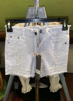 Short avec perle, brand: Fashion Denim, condition: New with tags, size: 14 years / 164 cm, €6.00, €7.00 includes Buyer Protection