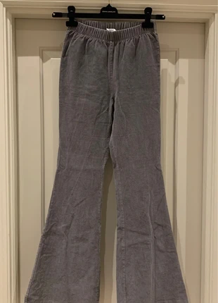 Subdued Grey Corduroy Flared Trousers, brand: Subdued, condition: Very good, size: S / 8, £15.00, £16.45 includes Buyer Protection