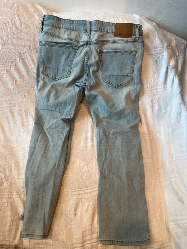 Aeropostale Slim Straight Blue Jeans Mens 32x30 4