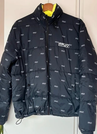 Obey puffer winter jas, merk: Obey, staat: Heel goed, maat: S / 36 / 8, € 50,00, € 53,20 inclusief Kopersbescherming
