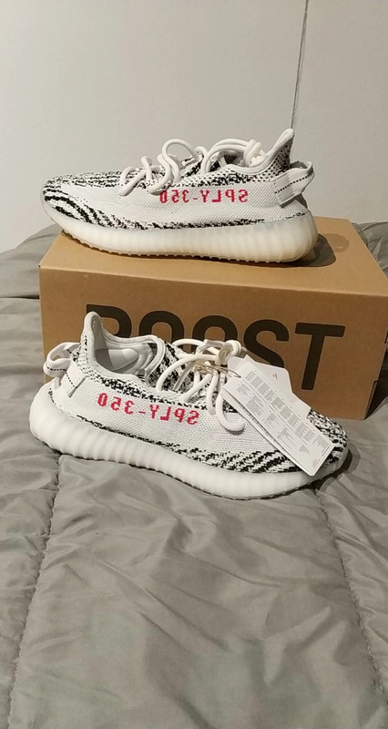 Yeezy zebra clearance 39