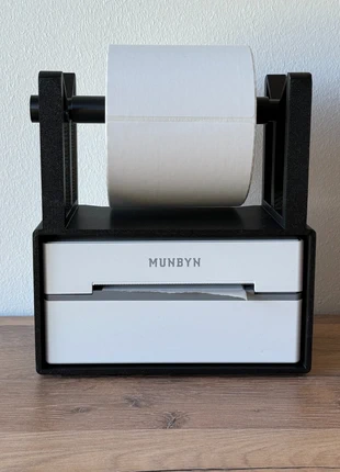 Porte étiquettes noir pour étiqueteuse thermique Munbyn P130B, marque: Versa Prints, état: Neuf sans étiquette, 19,00 €, 20,65 € Protection acheteurs (Pro) incluse