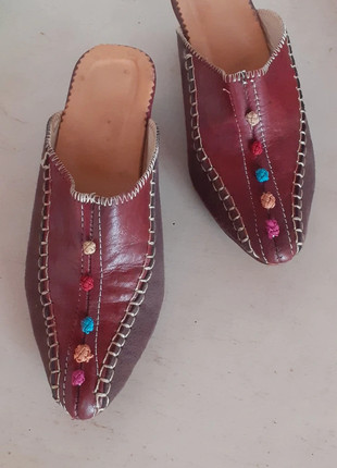 Babouches cuir et daim 36 🐪, marke: Babouche, zustand: Sehr gut, größe: 36, 8,00 €, 9,10 € inklusive Vinted-Käuferschutz