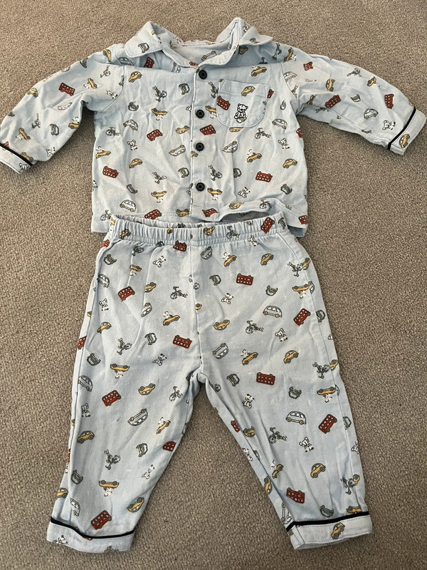 Nutmeg boys pyjamas 6 9 months