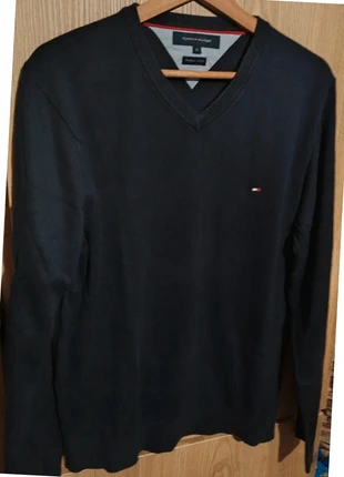 Pull col V homme taille M couleur noir tommy Hilfiger, marca: Tommy Hilfiger, estado: Muito bom, tamanho: M, €25.00, €26.95 inclui Proteção do Comprador Pro