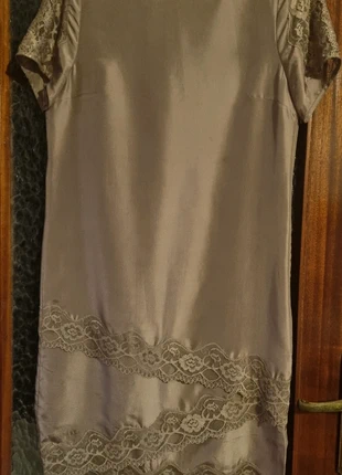 Stefanel vestito elegante in seta, con applicazioni di pizzo, taglia 38, marque: Stefanel, état: Très bon état, taille: XS / 34 / 6, 4,00 €, 4,90 € Protection acheteurs incluse