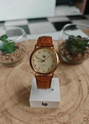 Montre LIP Classics 06-09 Bayard plaquée or patiné d'origine, marque: LIP, état: Très bon état, taille: 30–38 mm, 39,90 €, 42,60 € Protection acheteurs (Pro) incluse