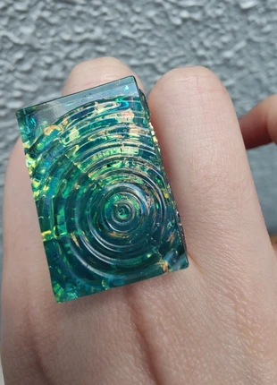 Anillo holografico, marque: LUZ, état: Neuf sans étiquette, taille: Ajustable, 6,00 €, 7,00 € Protection acheteurs incluse