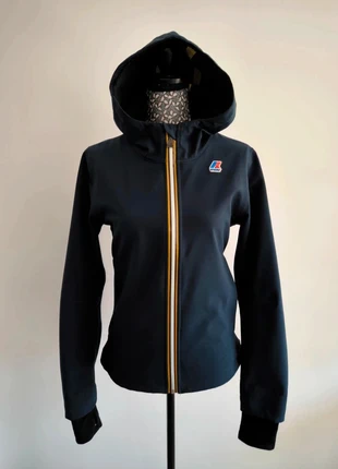 Manteau parka fourré polaire imperméable K-way Jack Bonded bleu foncé taille S mixte 🔥, merk: K-Way, staat: Heel goed, maat: S, € 159,00, € 167,65 inclusief Kopersbescherming Pro