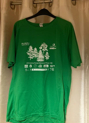 2016 Sherwood Pines 10k Finisher T-Shirt, brand: 10k, condition: Good, size: L / 12, £1.50, £2.28 includes Buyer Protection