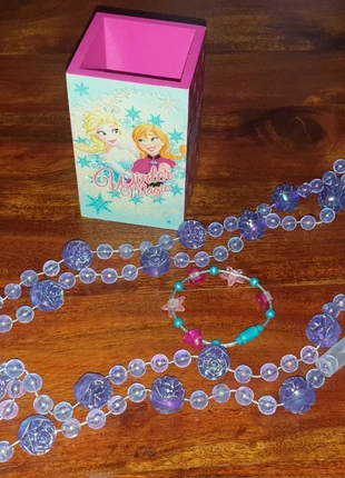 Pot à crayon Princesse +bijoux fille, brand: Frozen, condition: Good, €2.00, €2.80 includes Buyer Protection