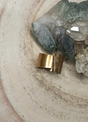 Anello in Ottone punzonato e anticato a fuoco, regolabile., marque: Hippie, état: Neuf sans étiquette, taille: Ajustable, 10,00 €, 11,20 € Protection acheteurs incluse