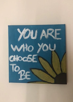 Quadro motivational 20 x20, estado: Novo sem etiquetas, €1.00, €1.75 inclui Proteção do Comprador