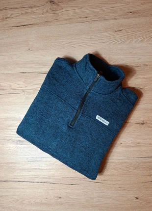 Eddie Bauer polaire 1/4 zip S bleu navy fleece outdoor randonnée warm jacket vintage . #POL110, brand: Eddie Bauer, condition: Very good, size: S, €16.00, €17.50 includes Buyer Protection