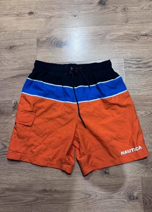 Short de bain nautica orange,bleu et noir taille L, marke: Nautica, zustand: Sehr gut, größe: L, 4,00 €, 4,90 € inklusive Vinted-Käuferschutz