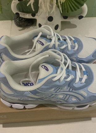 Asics Gel-NYC Cream Arctic Sky, merk: Asics, staat: Nieuw met prijskaartje, maat: 38, € 55,00, € 58,45 inclusief Kopersbescherming