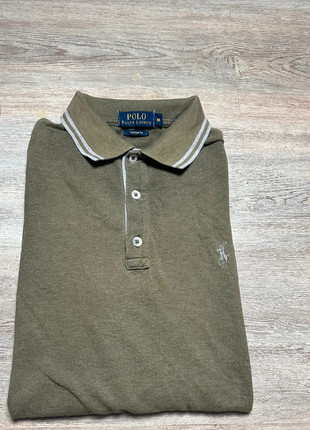 Polo manche courte Ralph Lauren couleur kaki logo gris taille M en très bon état, marque: Ralph Lauren, état: Très bon état, taille: M / 38 / 10, 13,00 €, 14,35 € Protection acheteurs (Pro) incluse