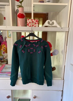 Sweat shirt dentelle doublé polaire, brand: Naf Naf, condition: Very good, size: S, €19.90, €21.60 includes Buyer Protection