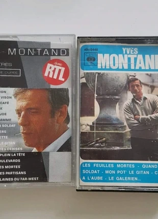 2 cassettes Yves Montand, staat: Goed, € 5,00, € 5,95 inclusief Kopersbescherming