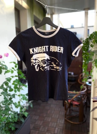 Vintage Knight Rider Shirt Fanshirt Auto David Hasselhoff 80s, merk: Sonstiges, staat: Heel goed, maat: S / 36 / 8, € 29,00, € 31,15 inclusief Kopersbescherming