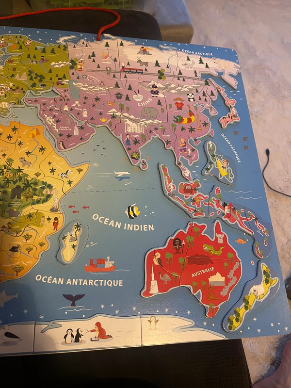Puzzle - Carte du Monde