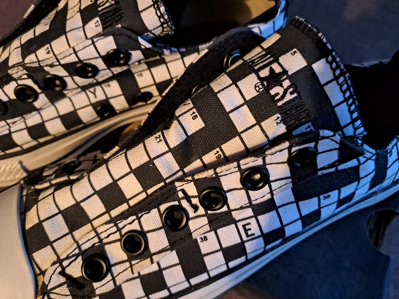 Converse all star rare basse senza lacci cruciverba parole