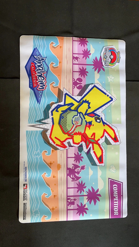Playmat Tappetino Pokémon WC2017 Anaheim Competitor