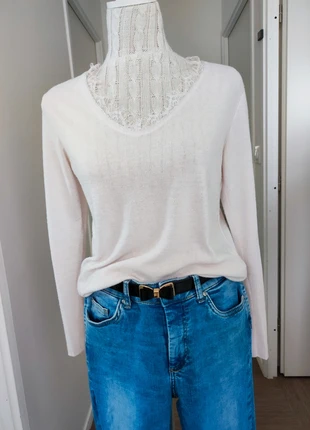 Pull léger rose pale 38/40, condition: Very good, size: L / 40 / 12, €3.00, €3.85 includes Buyer Protection