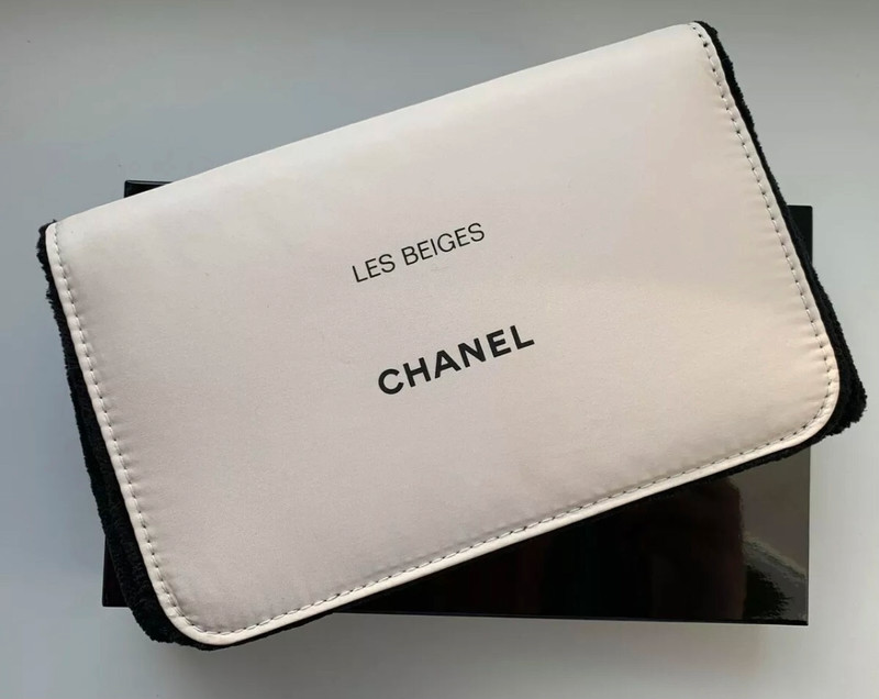 New with original box Chanel clutch makeup travel date bag wallet. - Vinted