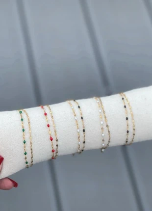 Bracelet acier inoxydable doré brillant (vendu à l’unité), brand: Tendance, condition: Very good, €8.00, €9.10 includes Buyer Protection Pro